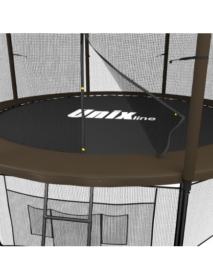 Батут UNIX line 12 ft Black&Brown (inside) Батут UNIX line 12 ft Black&Brown (inside)